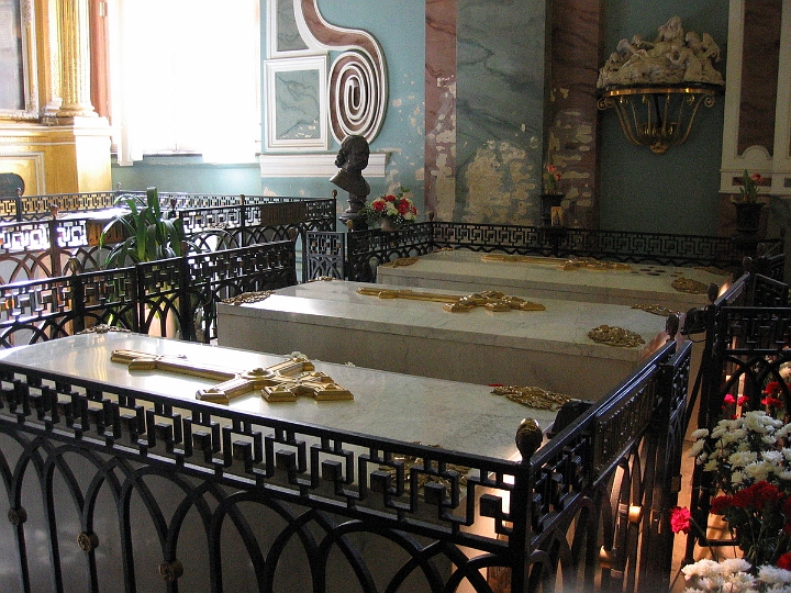 14 Romanov tombs at Saints Peter and Paul Cathedral.jpg